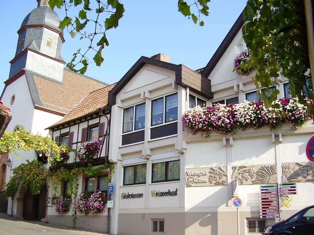 Gaestehaus Roehm Ilbesheim bei Landau in der Pfalz Exterior foto